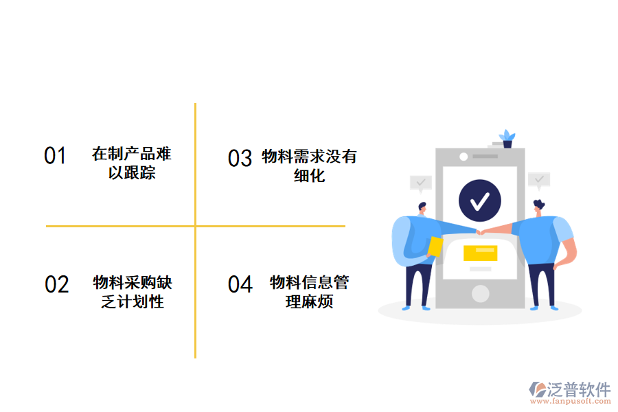 化工企業(yè)生產(chǎn)物料跟進(jìn)存在的問(wèn)題