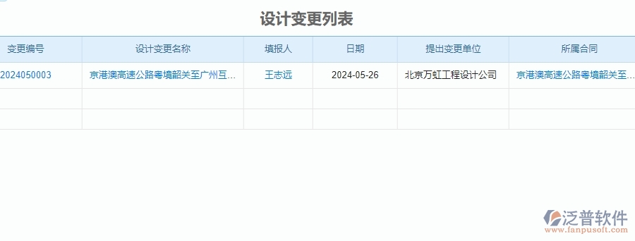 　三、泛普軟件-公路工程設(shè)計(jì)變更管理系統(tǒng)中需要注意的問題
