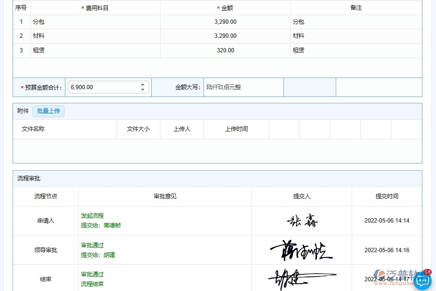 泛普軟件-弱電工程管理系統(tǒng)中直接成本預算實績對比管理的競爭優(yōu)勢