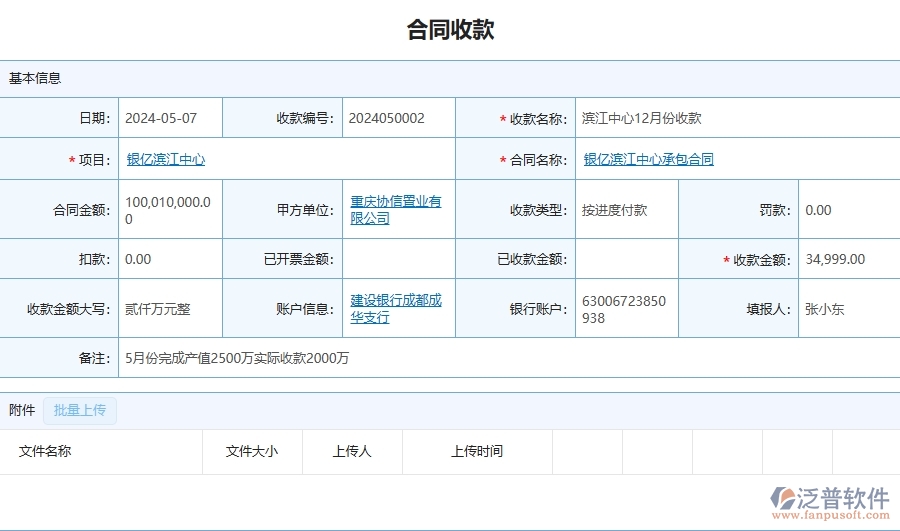 四、泛普軟件-幕墻工程企業(yè)項(xiàng)目利潤表(按收付款取數(shù))的框架設(shè)計(jì)思路