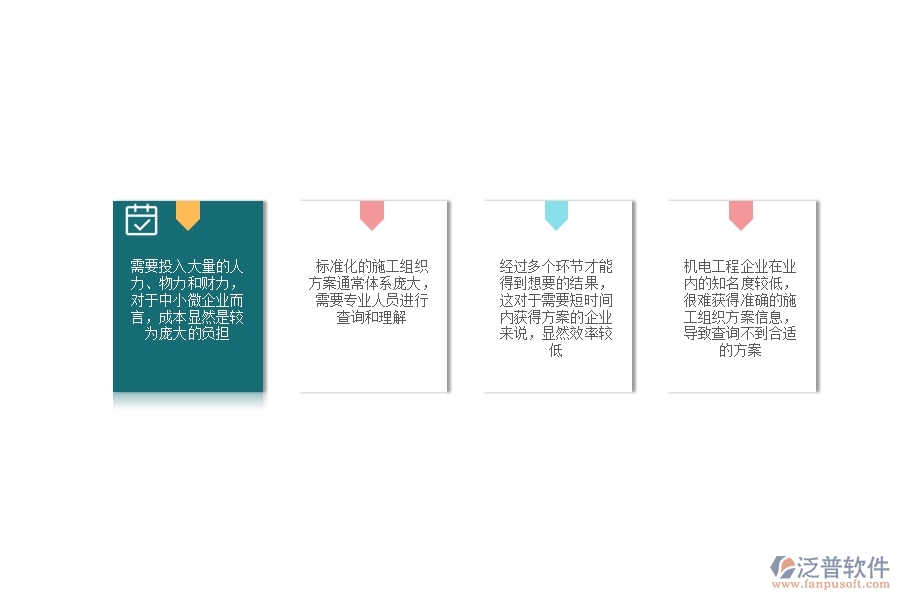 　一、中小微機(jī)電工程企業(yè)對(duì)施工組織方案查詢管理的苦惱