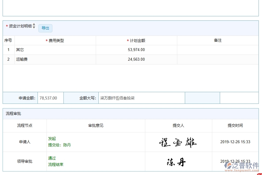 泛普軟件-園林工程管理系統(tǒng)中資金計(jì)劃的七個優(yōu)勢是什么