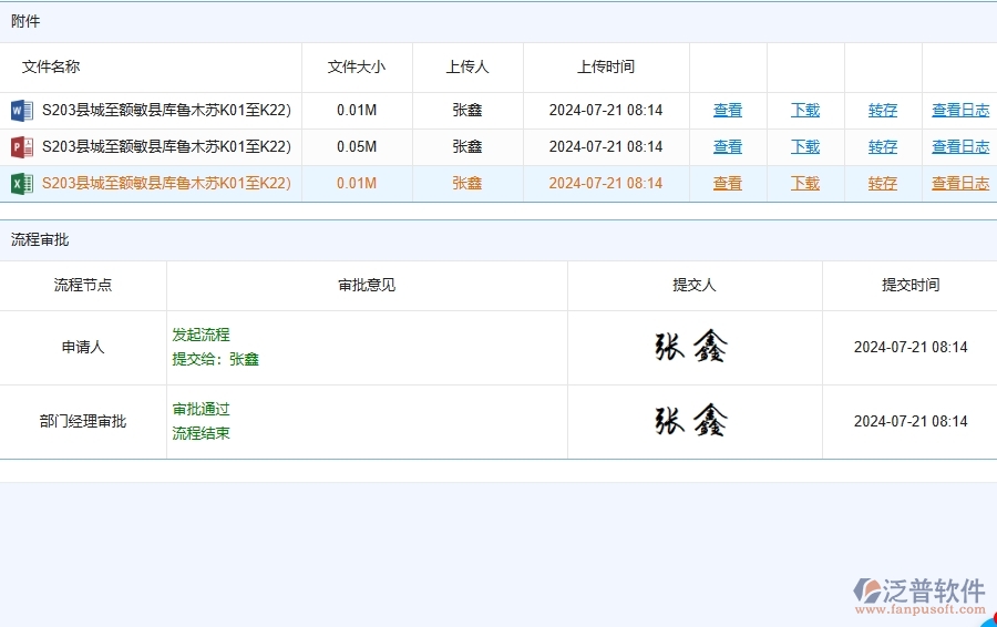 二、泛普軟件-路橋工程企業(yè)管理系統(tǒng)中其他付款單查詢的管控點