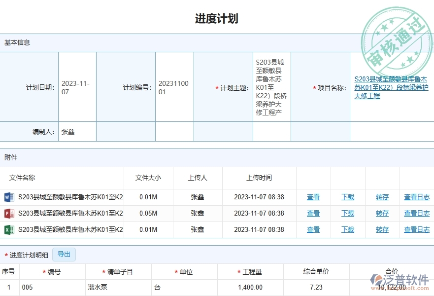 三、路橋工程企業(yè)使用泛普軟件-工程產值進度計劃管理軟件的好處是什么