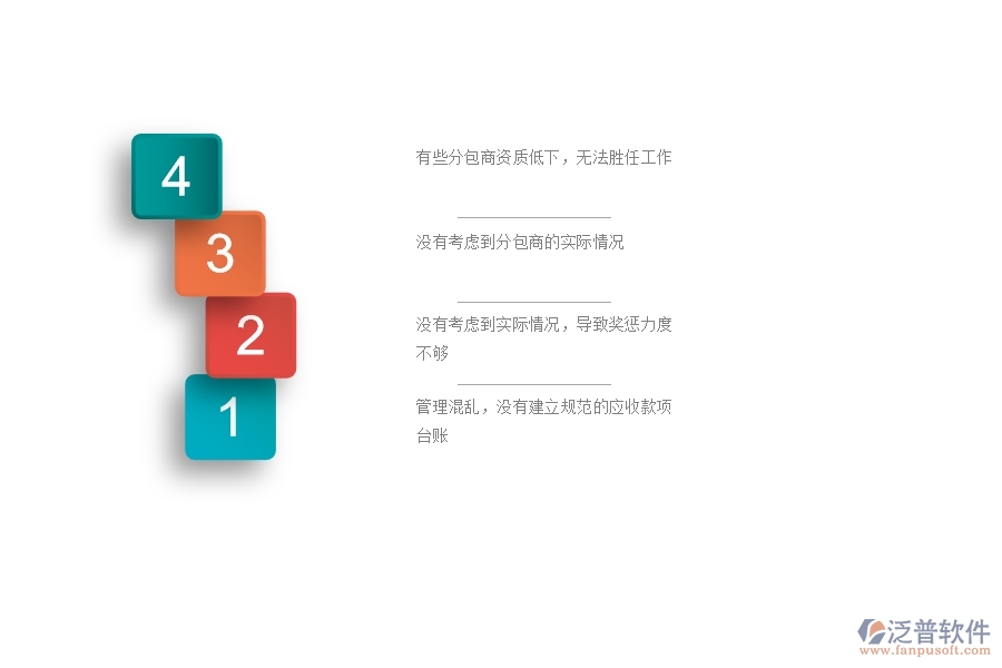 一、國內(nèi)80%的公路企業(yè)在分包付款管理中普遍存在的問題