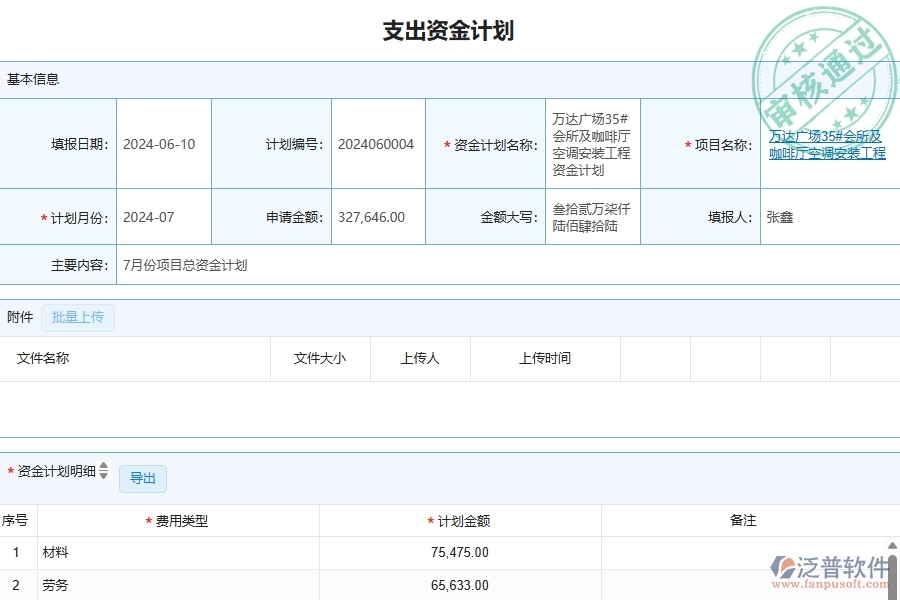四、泛普軟件-資金計(jì)劃在幕墻工程企業(yè)中有哪些優(yōu)點(diǎn)和長(zhǎng)處