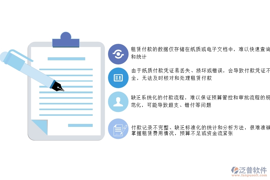 、幕墻工程公司沒有使用系統(tǒng)時在租賃付款方面遇到的問題有哪些
