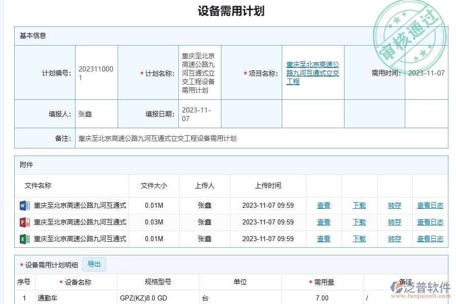 　三、泛普軟件-幕墻工程設(shè)備需用計(jì)劃查詢管理系統(tǒng)為企業(yè)帶來(lái)的價(jià)值