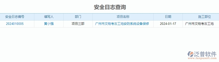四、泛普軟件-安防工程管理系統(tǒng)中安全報(bào)表管理的注意事項(xiàng)