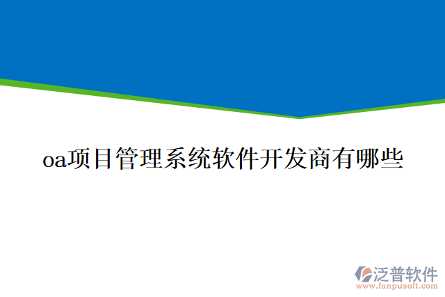 oa項(xiàng)目管理系統(tǒng)軟件開(kāi)發(fā)商有哪些