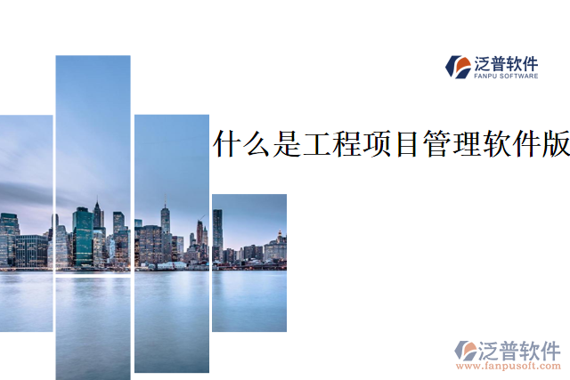 什么是工程項目管理軟件版
