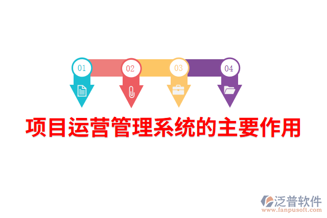 項目運(yùn)營管理系統(tǒng)的主要作用