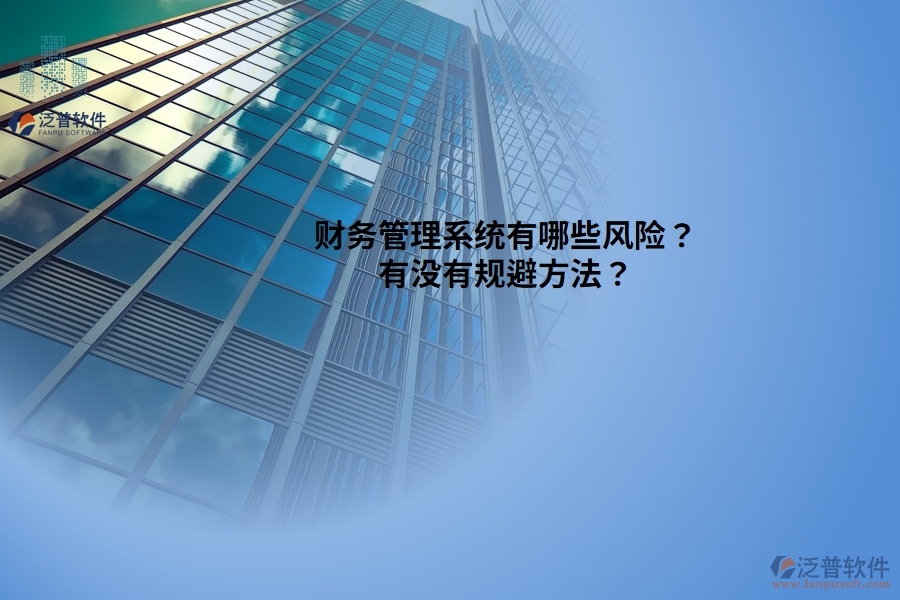 財(cái)務(wù)管理系統(tǒng)有哪些風(fēng)險(xiǎn)？ 有沒有規(guī)避方法？