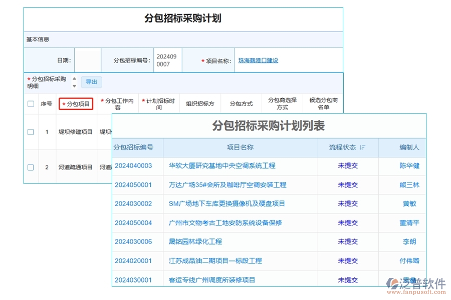 工程項(xiàng)目招標(biāo)管理系統(tǒng)智能引領(lǐng)未來：打造高效、精準(zhǔn)的分包項(xiàng)目計(jì)價管理招標(biāo)采購計(jì)劃