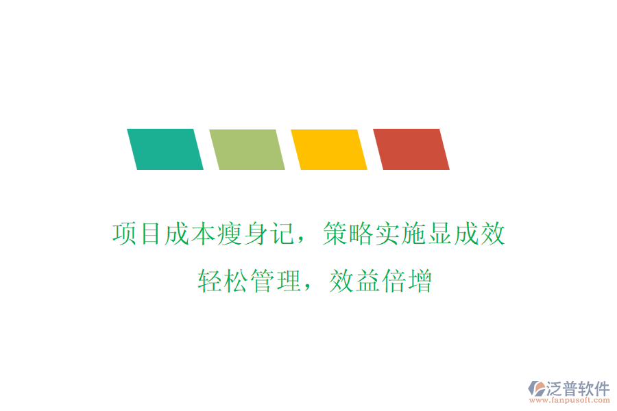 項目成本瘦身記，策略實施顯成效! 輕松管理，效益倍增
