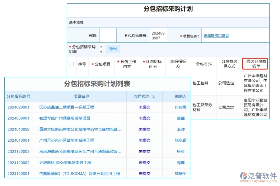 智慧引領(lǐng)，精準選擇：揭秘工程項目招標(biāo)軟件分包商名單編制的藝術(shù)