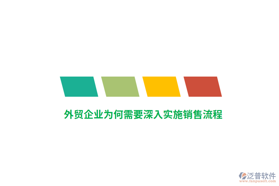 外貿(mào)企業(yè)為何需要深入實施銷售流程？