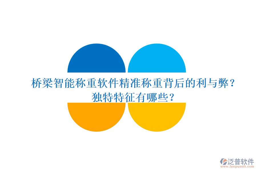橋梁智能稱重軟件：精準稱重背后的利與弊？獨特特征有哪些？