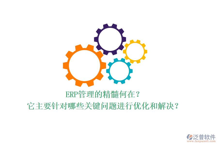 ERP管理的精髓何在？它主要針對(duì)哪些關(guān)鍵問(wèn)題進(jìn)行優(yōu)化和解決？