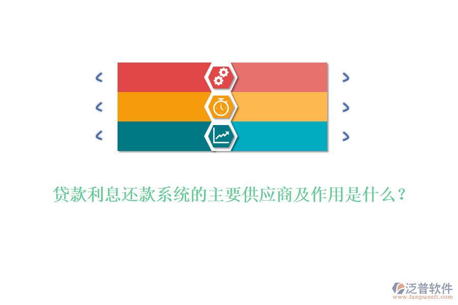 貸款利息還款系統(tǒng)的主要供應(yīng)商及作用是什么？