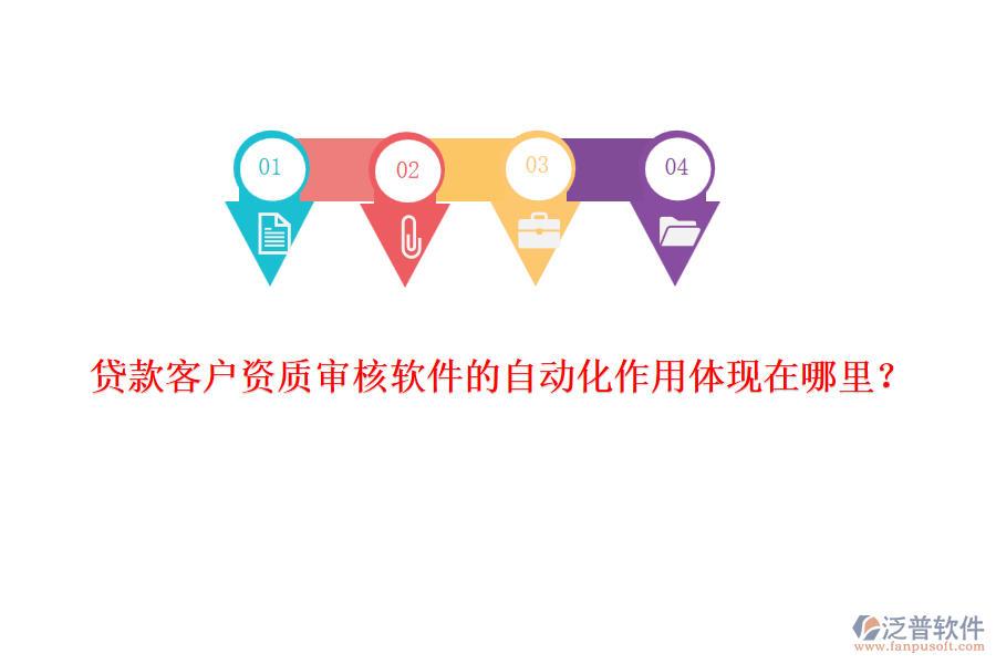 貸款客戶資質(zhì)審核軟件的自動化作用體現(xiàn)在哪里？