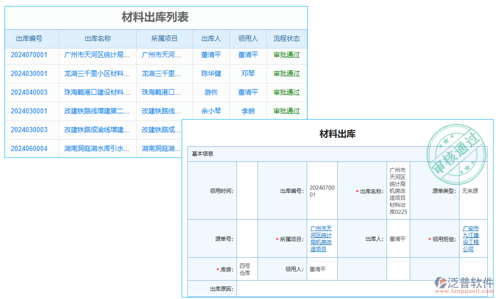 廣告公司物料出庫(kù)入庫(kù)系統(tǒng)