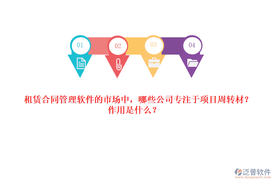 租賃合同管理軟件的市場(chǎng)中，哪些公司專注于項(xiàng)目周轉(zhuǎn)材？作用是什么？