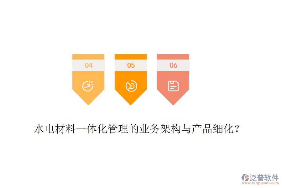 水電材料一體化管理的業(yè)務(wù)架構(gòu)與產(chǎn)品細(xì)化？