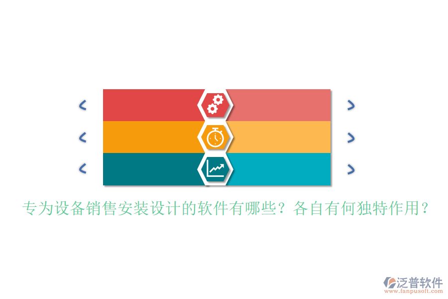 專為設(shè)備銷售安裝設(shè)計(jì)的軟件有哪些？各自有何獨(dú)特作用？
