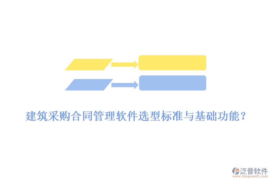 建筑采購合同管理軟件選型標準與基礎功能？