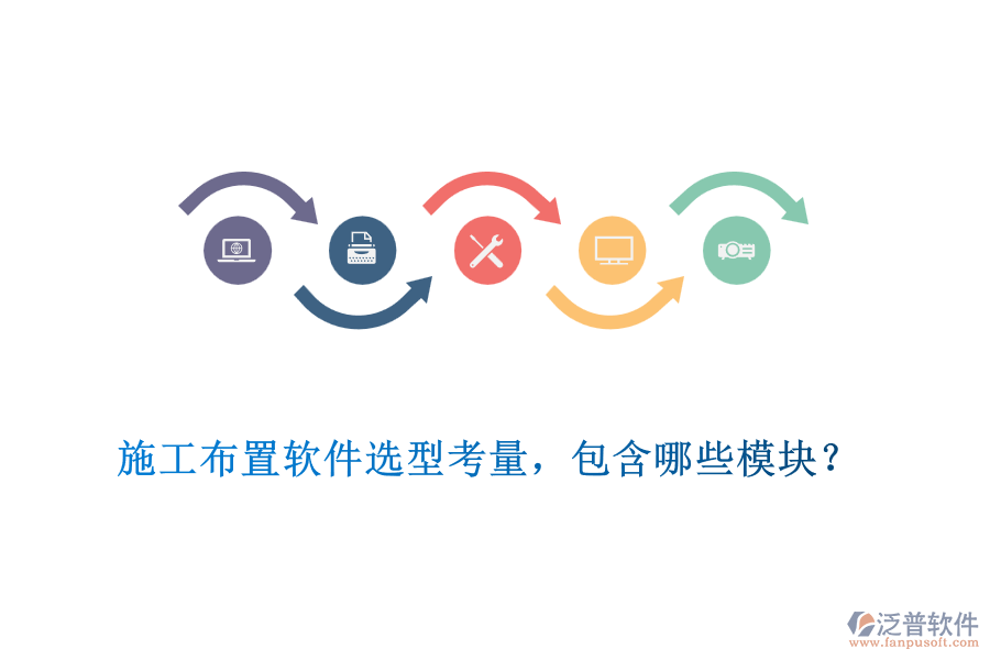 施工布置軟件選型考量，包含哪些模塊？