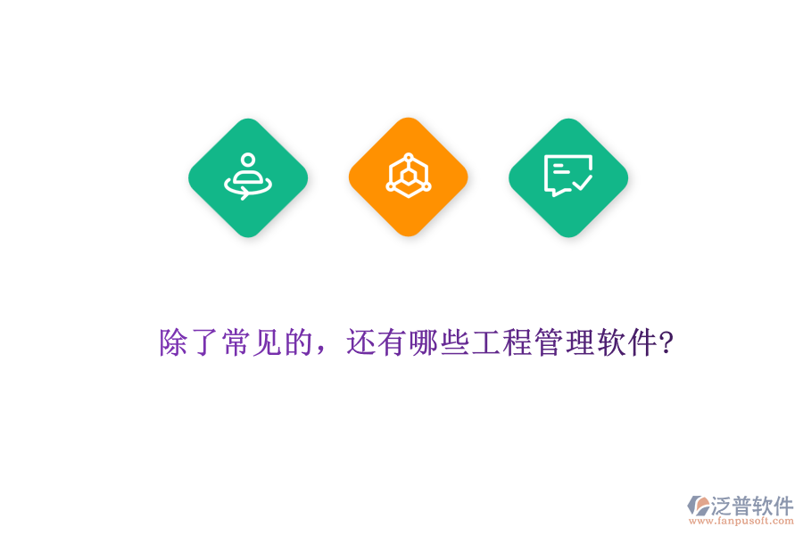 除了常見的，還有哪些工程管理軟件?